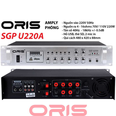 AMPLY PHÓNG THANH ORIS SGP-U220A