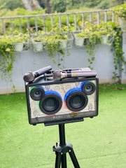 Loa Xách Tay AZPro AZ PA424 - 2 bass 10cm và 2 loa treble