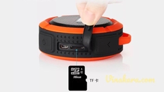 Loa bluetooth mini chống nước C6 - Hàng chính hãng nhập khẩu - Bảo Hành 1 tháng