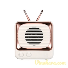 Loa Bluetooth mini Retro Big TV DW02 - Bảo hành 1 Tháng - Hàng nhập khẩu