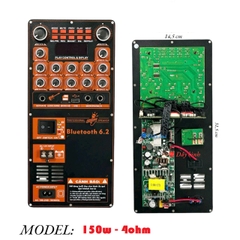 Mạch Board loa kéo công suất 500w, KT 14.5x31.5 cm, SD loa đơn 30-40