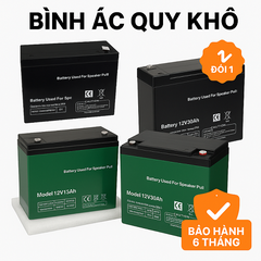 Bình điện 12V BD12LK Ắc Quy 12V7 – 12v10 - 12v14 - 12v20 - 12v24 - 12V30 Ah  - cho loa kéo - phiên bản