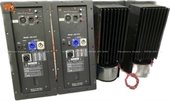 Bo mạch active công suất loa full 4 tấc coil 75 AG-1215, KT 39X17cm, 500w