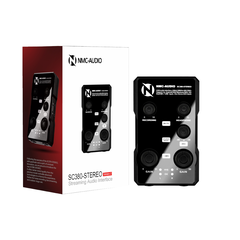 Box Livestream NMC Audio SC380 V2 Stereo 24bit, XLR TRS, Chống Nhiễu ANC, Preamplifier