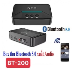 Bộ thiết bị thu phát Bluetooth 5.0 BT200 , USB, 15-20 mét