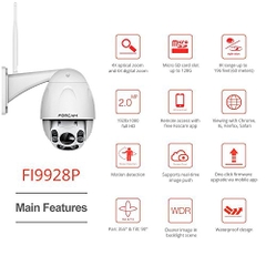 Camera IP HD 1080 Foscam FI9928P Hàng Chính Hãng