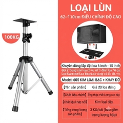 Chân loa nhập cao cấp ADX-601, điều chỉnh tăng giảm (65-110cm)