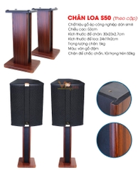 Chân Loa Gỗ Ép Cao Cấp S50, Cao 53cm