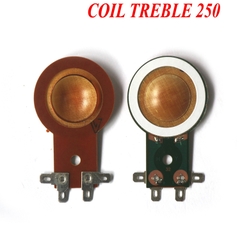 Coil loa treble 250 thường, coil 250 dẹp