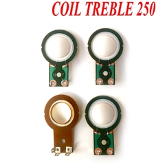 Coil loa treble 250 thường, coil 250 dẹp