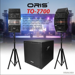 COMBO DÀN KARAOKE SÂN KHẤU ORIS TO-7700, 1500W