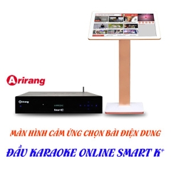 Combo Full Đầu karaoke SmartK+ ổ cứng 3tb + Phần mềm Skplayer vĩnh viễn + Màn hình 21inch