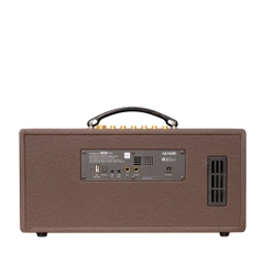 Loa xách tay Acnos CS366PLUS, Bass 14cm, Bluetooth, Công Suất 150W, Reverb, Kèm 2 tay mic