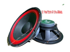 Củ loa Bass 3 tấc, 30cm từ 140 coil 51 (12-060A)