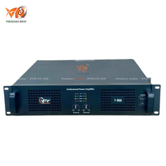 Cục đẩy 2 kênh 40 sò, PT accoutic T-850, 2 kênh x 1200w
