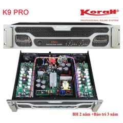 Cục đẩy công suất 2 kênh Korah K9 PRO