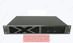 Cục đẩy công suất 2 kênh Shidun PL-21000, 2 kênh, Nguồn xung classs D,2X1000w,  bh 12 tháng