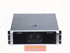 Cục đẩy main công suất Shidun PA-41200, 4 kênh, XUYẾN CLASS AB, 4x1200w