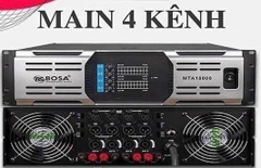 Cục đẩy công suất 4 kênh Bosa MTA18000, 4x1300w 8ohm