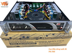 Cục đẩy công suất 2 kênh JBL PA-700, 16 sò, công suất 400-800W