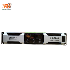 Cục đẩy công suất 3 kênh KoraD KR-8200 (3 kênh) 36 sò, 800w/1 kênh