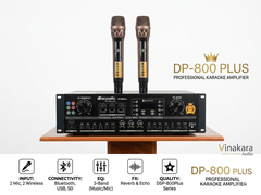Cục Đẩy Liền Vang DB-800Plus Kèm Micro – Công Suất 500W x 2 Kênh, Giải Pháp Karaoke Tiện Lợi