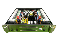 Cục đẩy công suất 2 Kênh GHS TD-14000S Plus, sub kép coil 125, 1500wx2ch 8ohm, nguồn xung