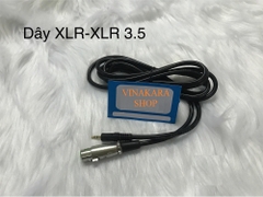 Cáp XLR-XLR 3.5