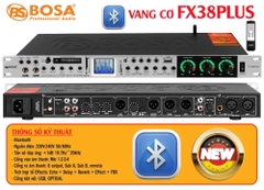 VANG CƠ BOSA FX38P PLUS - BLUETOOTH, ECHO, REVERB, DELAY, FBX