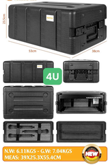 Tủ Âm Thanh HPDE BOSA 4U-6U-8U – Tủ Rack Chuyên Dụng Gọn Gàng, Chống Sốc Hiệu Quả