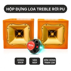 Hộp đựng loa treble rời, họng KT 19X19cm, 450