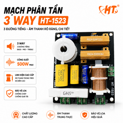 Mạch phân tần đơn 3 WAY đường tiếng HT 1523, 500W