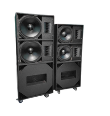 Vỏ loa kéo 3 bass, 2 bass 40 1 sub 50, 2 bass 30 1 sub 40 và thành phẩm