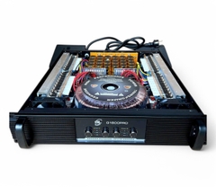 Cục đẩy công suất 4 kênh G1600PRO, 80 sò 25 tụ công suất 1400w