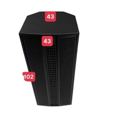 Vỏ Loa Full 30 3 Tấc Đôi, 4 tấc đôi , Ván Ép, Cao cấp ,Thanh tay cầm sắt