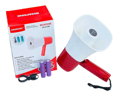 Loa phóng thanh Zansong ZS-918B, công suất 25W ,Kèm 2 pin,Có thu âm
