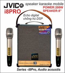 Loa Kéo Mini Xách Tay JVIC 8PRO, bass 20cm, 300w