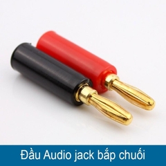Jack loa bắp chuối kết nối amply