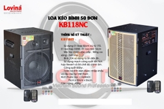 Loa Kéo Bình KB118NC (Bass 50cm, 800w)