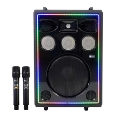 Loa kéo KCBOX Shockwave 750 – Loa Karaoke 350W RMS, Bass 30cm, DSP Kép