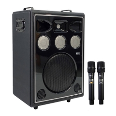 Loa kéo KCBOX Shockwave 750 – Loa Karaoke 350W RMS, Bass 30cm, DSP Kép