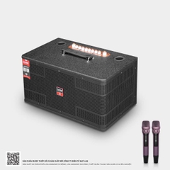 Loa xách tay Lovina L8616, 2 bass 16cm, 350w