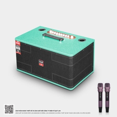 Loa xách tay Lovina L8616, 2 bass 16cm, 350w