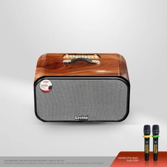 LOA XÁCH TAY LOVINA PU L865PLU - 400W, 2 BASS 20CM, PIN LITHIUM 10AH