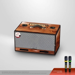 LOA XÁCH TAY LOVINA PU L865PLU - 400W - 2 BASS 20CM - PIN LITHIUM 10AH