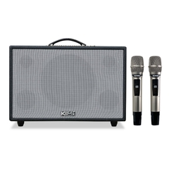 Loa xách tay Acnos CS3600, 3 đường tiếng, 200w, 2 Micro UHF