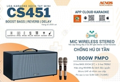 LOA ACNOS CS451, BASS 20CM, CÔNG SUẤT 250W