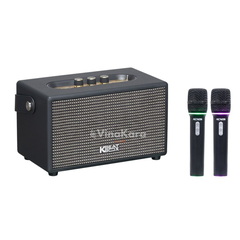 Loa Xách Tay Acnos S30 New 2026 120W Bluetooth 5.0 Kèm 2 Micro Không Dây