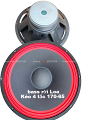 Củ loa bass rời Loa Kéo 4 tấc 170-65 VHM 1207 (hàng nhập)