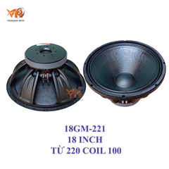 Loa Bass rời 5 tấc 18GM-221, từ 220 coil 100, 1000w
